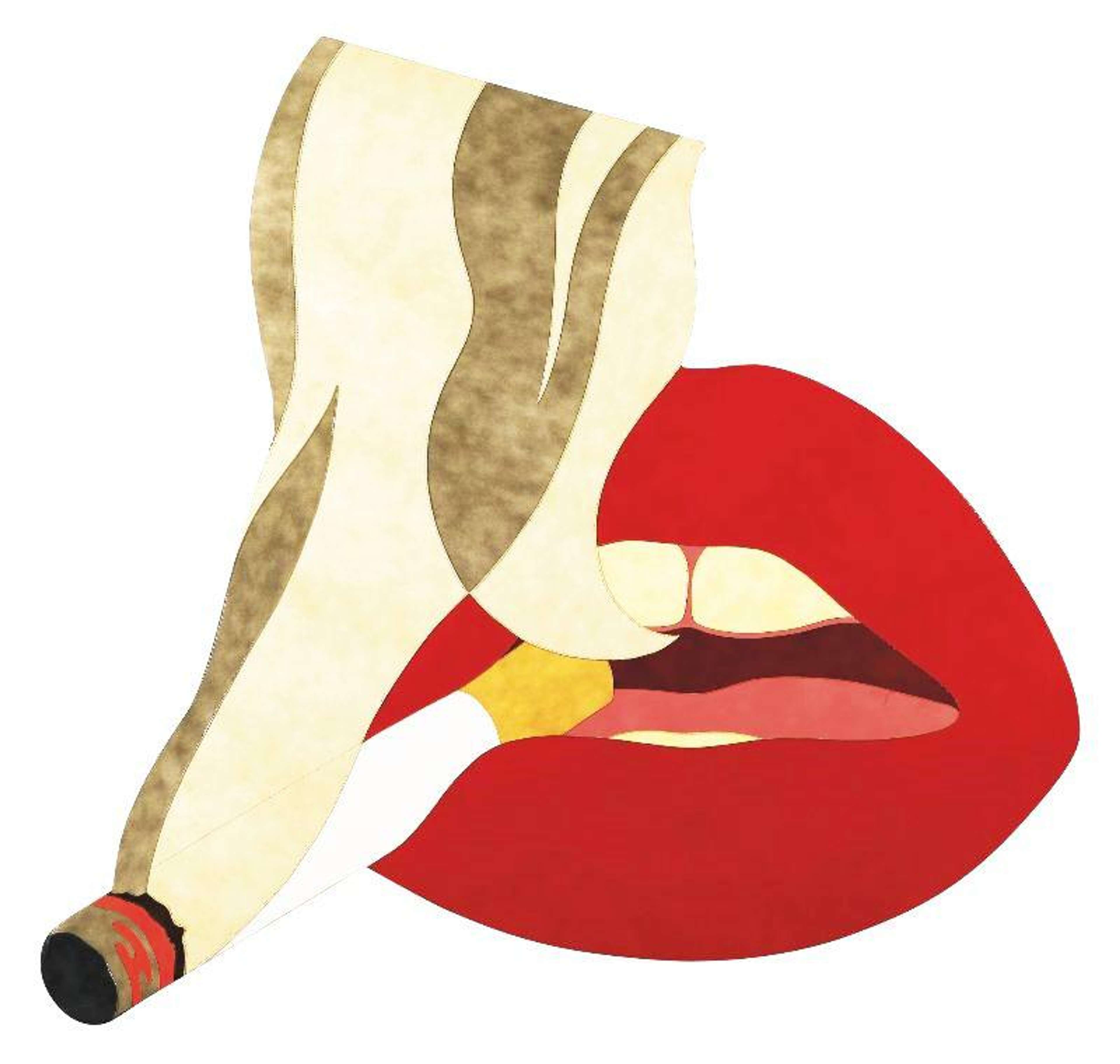 Smoker Banner - Mixed Media by Tom Wesselmann 1971 - MyArtBroker