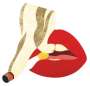 Tom Wesselmann: Smoker Banner - Mixed Media