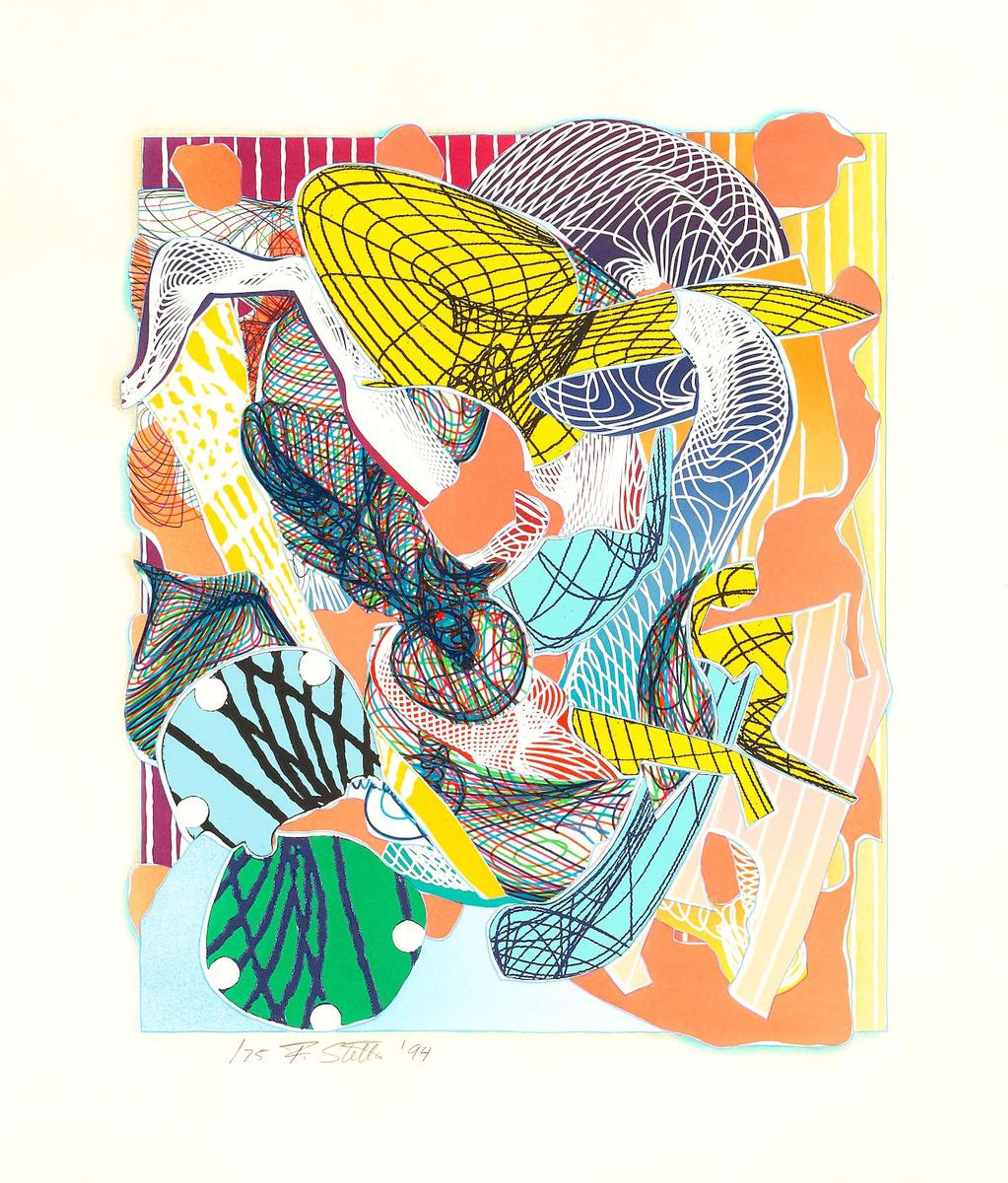 Limanora - Signed Print by Frank Stella 1994 - MyArtBroker