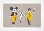 Banksy: Napalm (AP, orange) - Signed Print