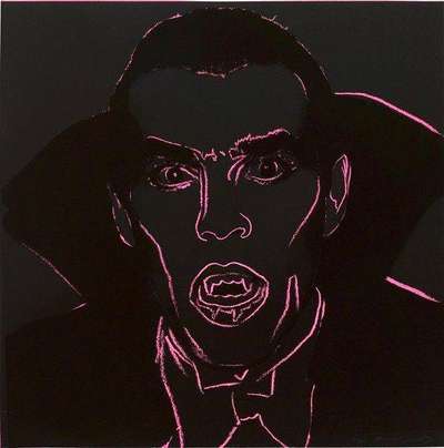 Dracula (F. & S. II.264) - Signed Print by Andy Warhol 1981 - MyArtBroker