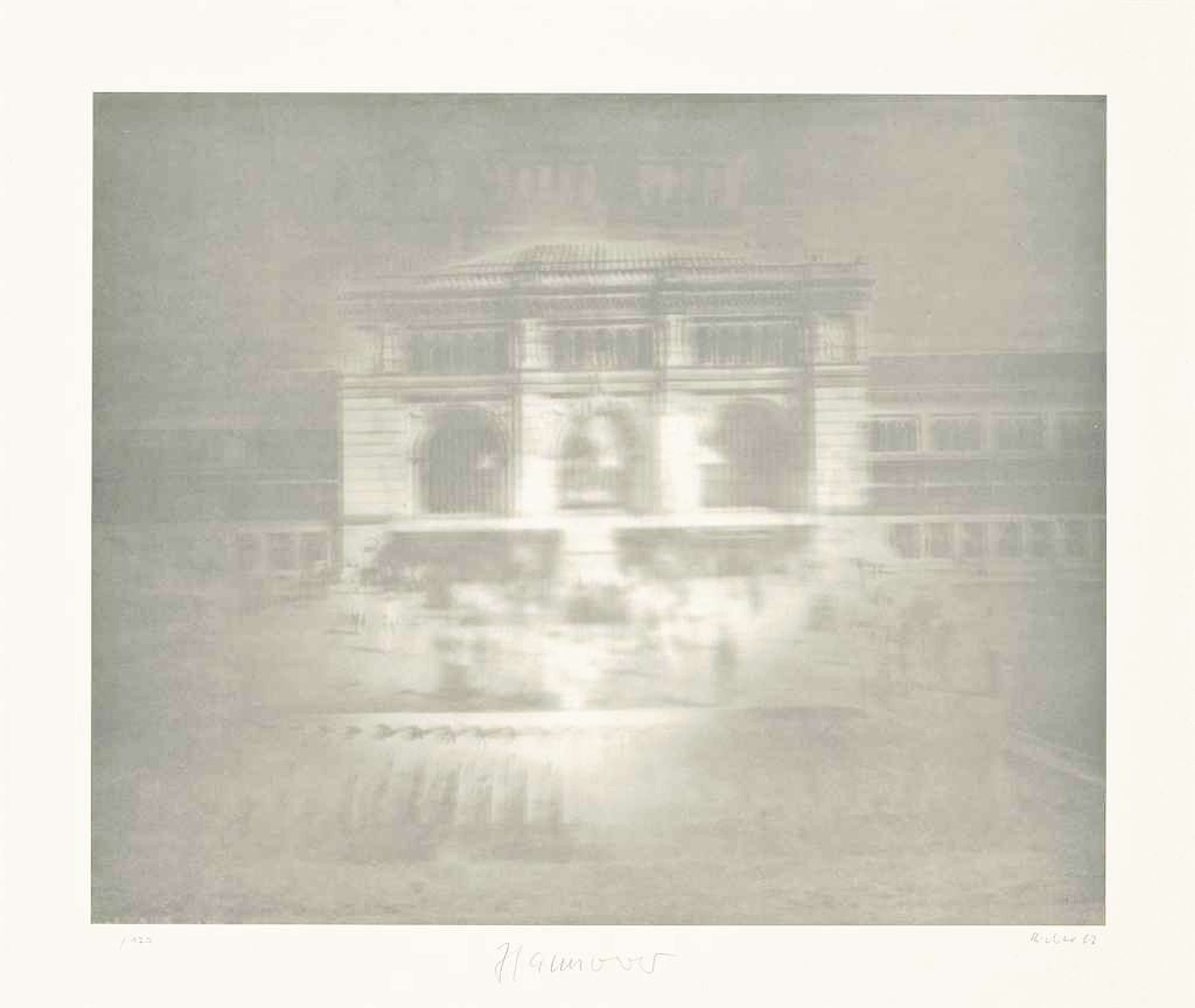 Bahnhof Hannover - Signed Print by Gerhard Richter 1967 - MyArtBroker