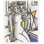 Roy Lichtenstein: Nude With Yellow Pillow - Signed Print