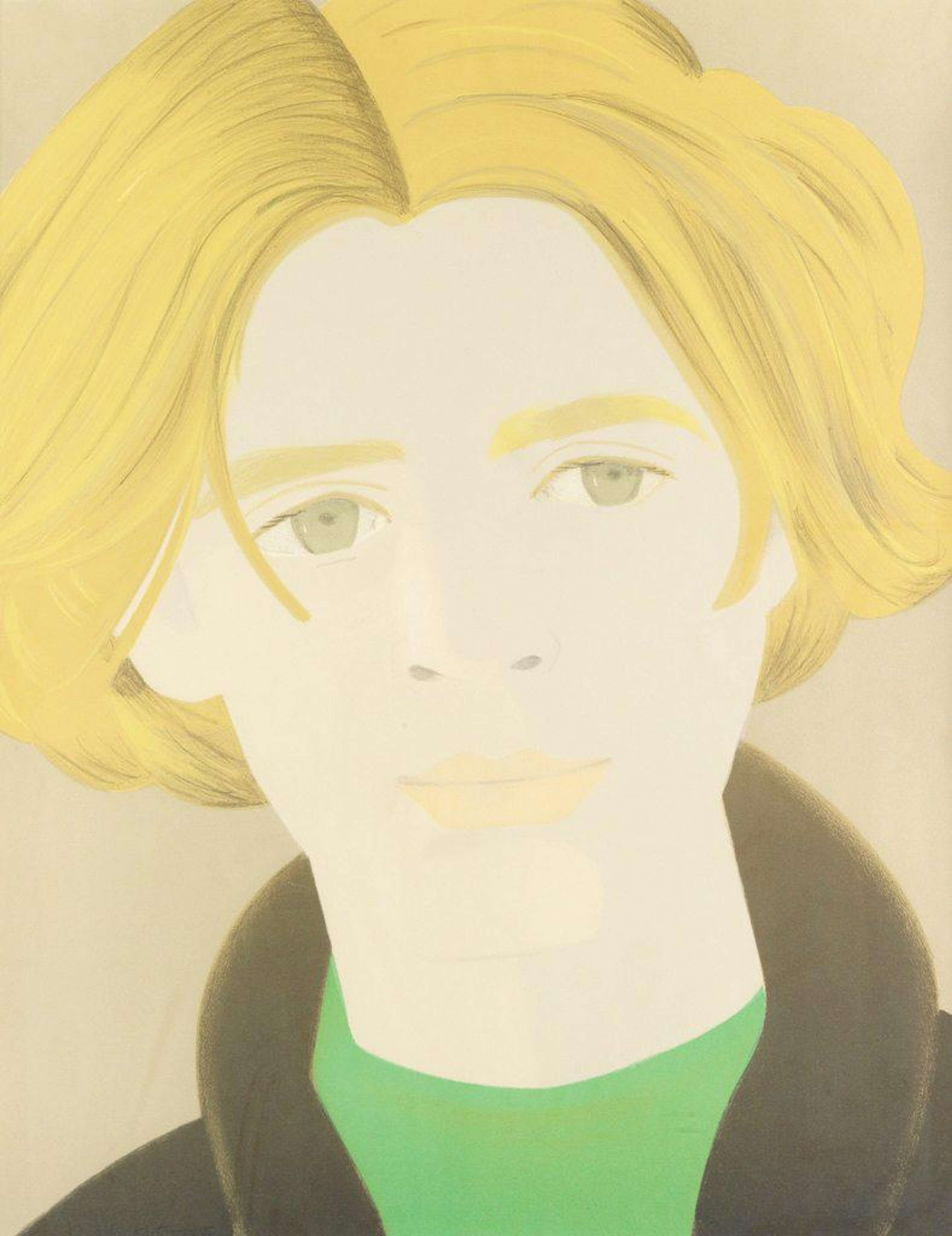 Homage To Frank O’Hara: William Dunas - Signed Print by Alex Katz 1972 - MyArtBroker