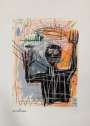 Jean-Michel Basquiat: Furious Man - Unsigned Print