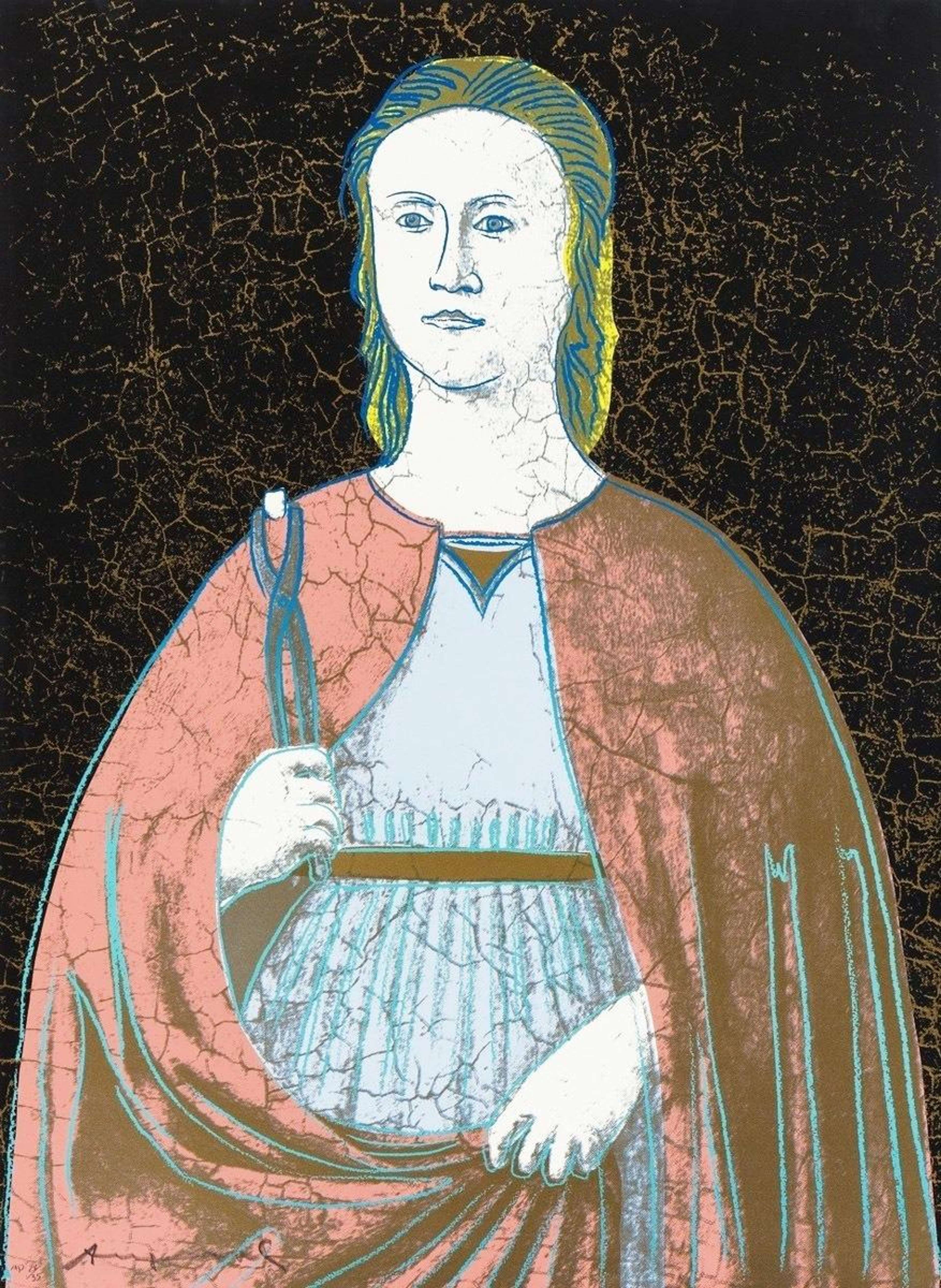 Saint Apollonia (F. & S. II.331) - Signed Print by Andy Warhol 1984 - MyArtBroker