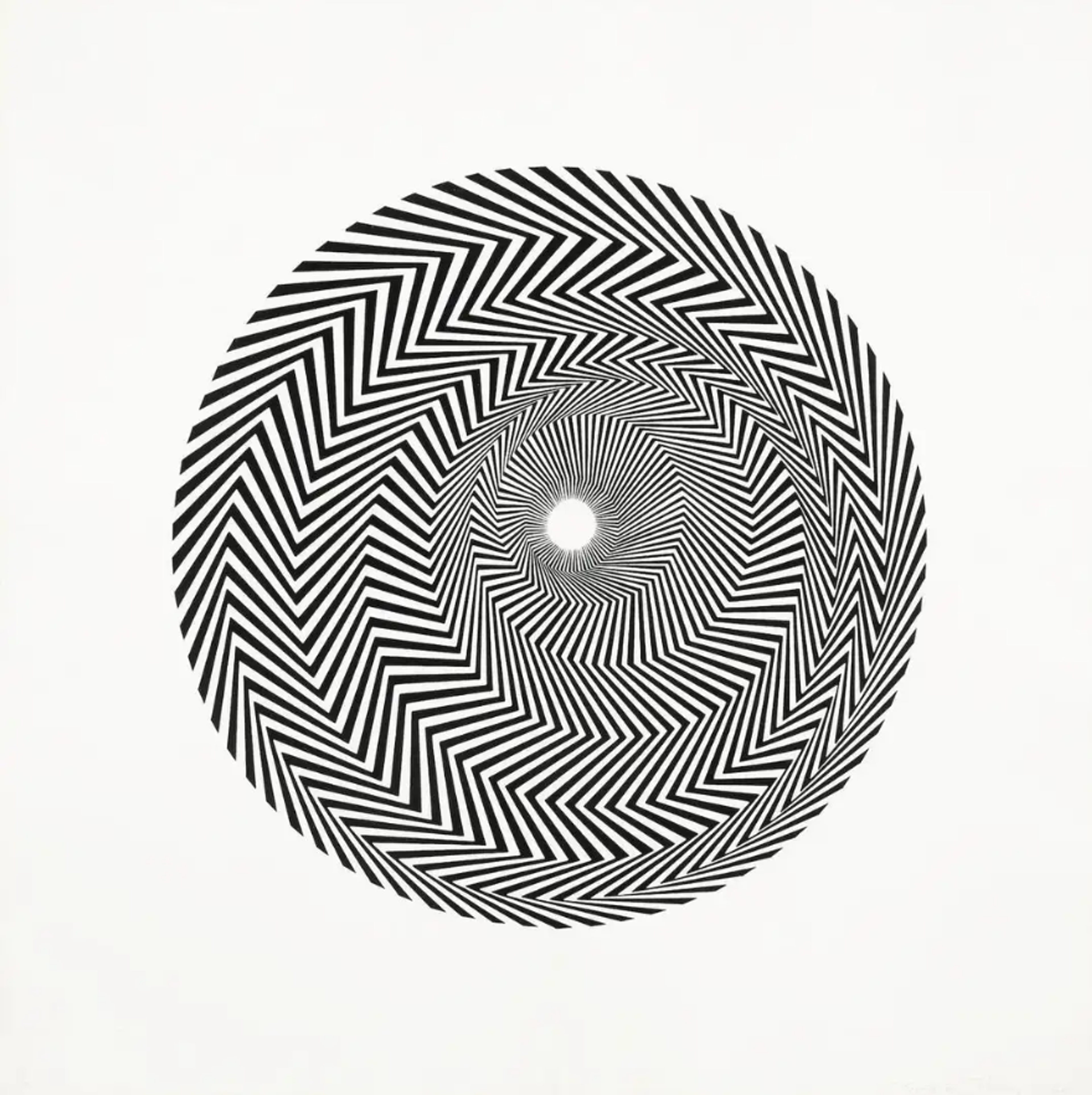 Untitled (Based On Blaze) by Bridget Riley