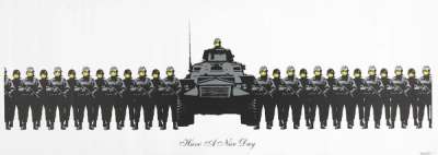 Have A Nice Day - Signed Print by Banksy 2003 - MyArtBroker