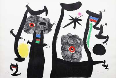 Les Coquillages - Signed Print by Joan Miró 1969 - MyArtBroker