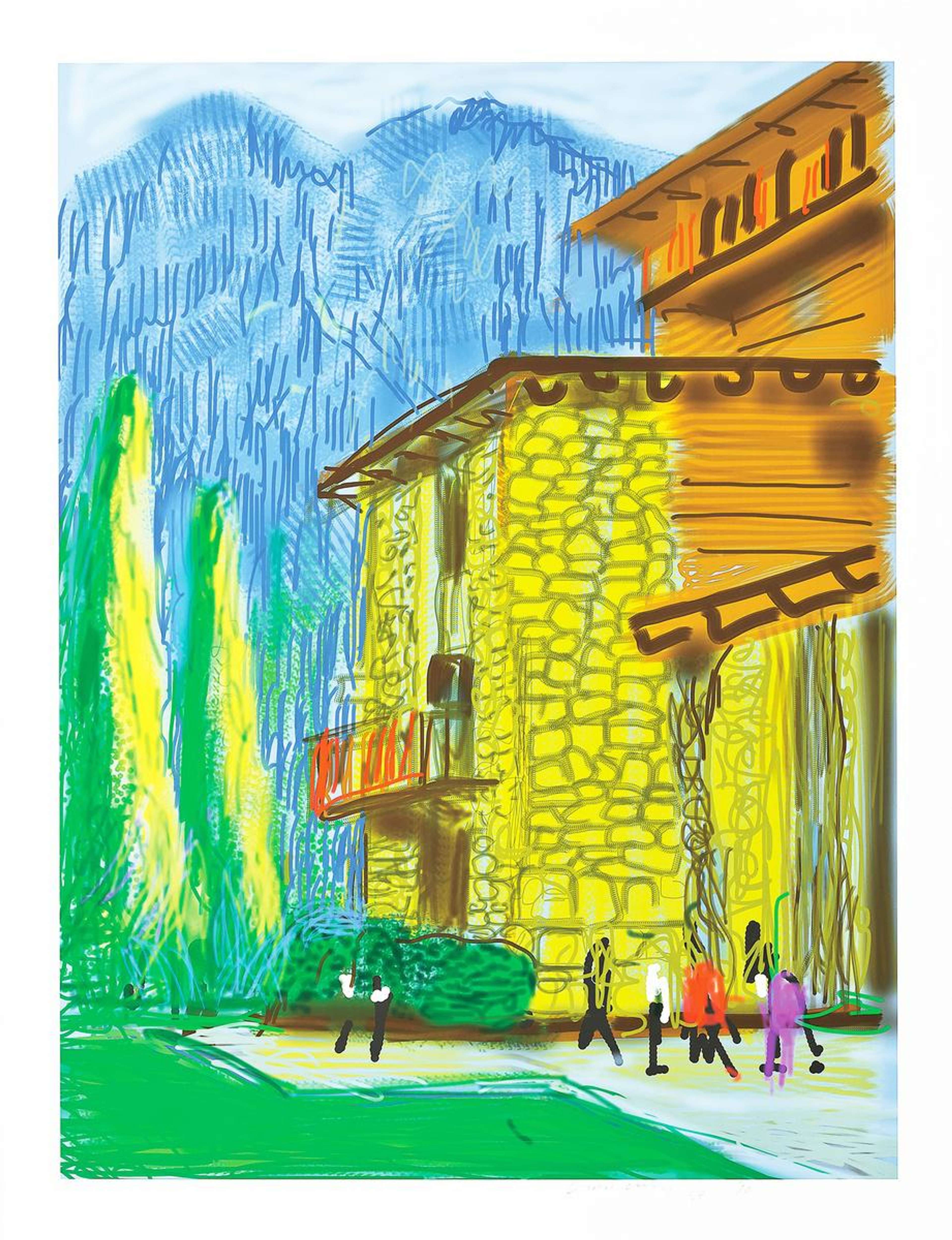 The Yosemite Suite 1 - Signed Print by David Hockney 2010 - MyArtBroker