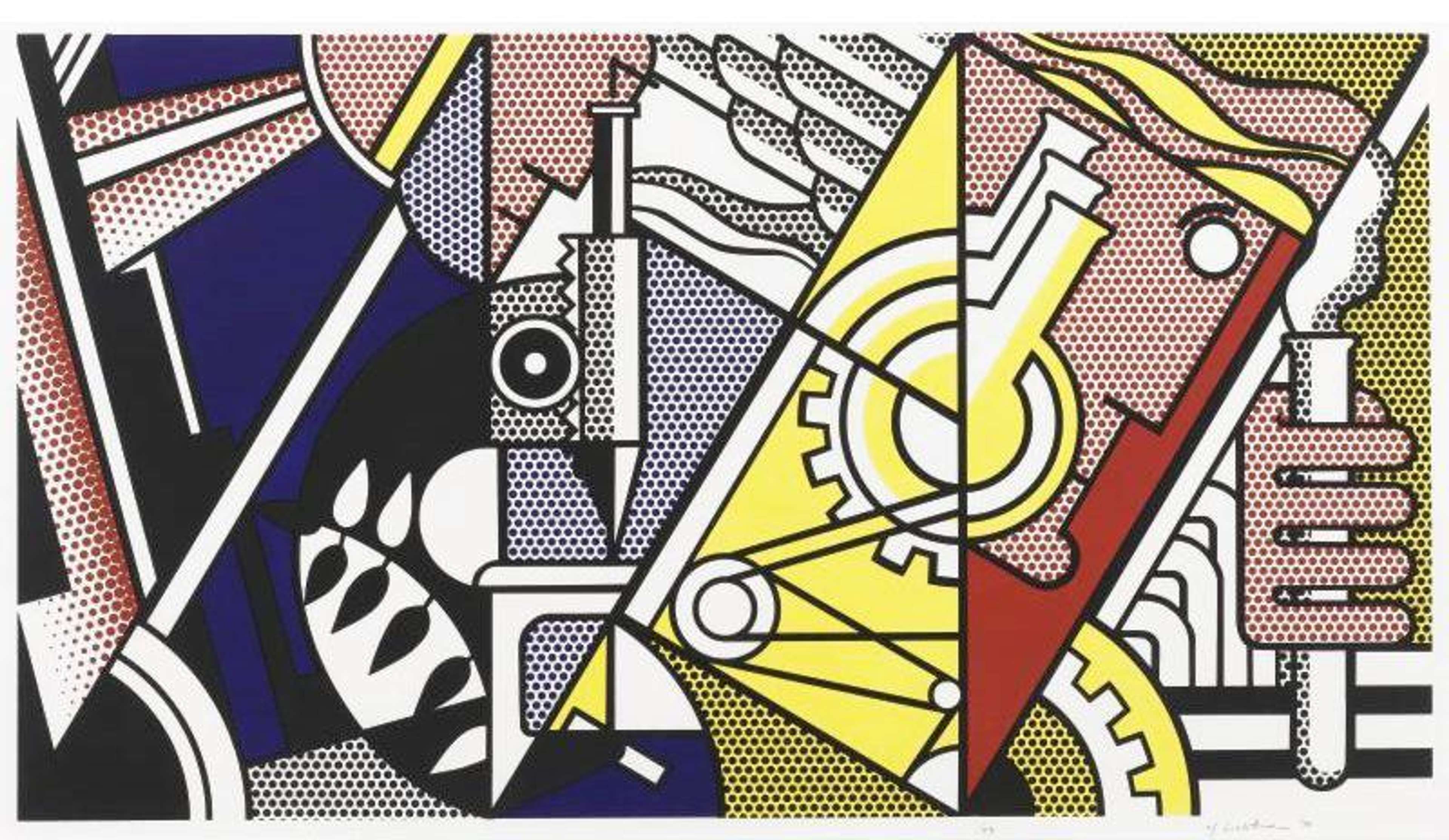 Peace Through Chemistry II - Signed Print by Roy Lichtenstein 1970 - MyArtBroker