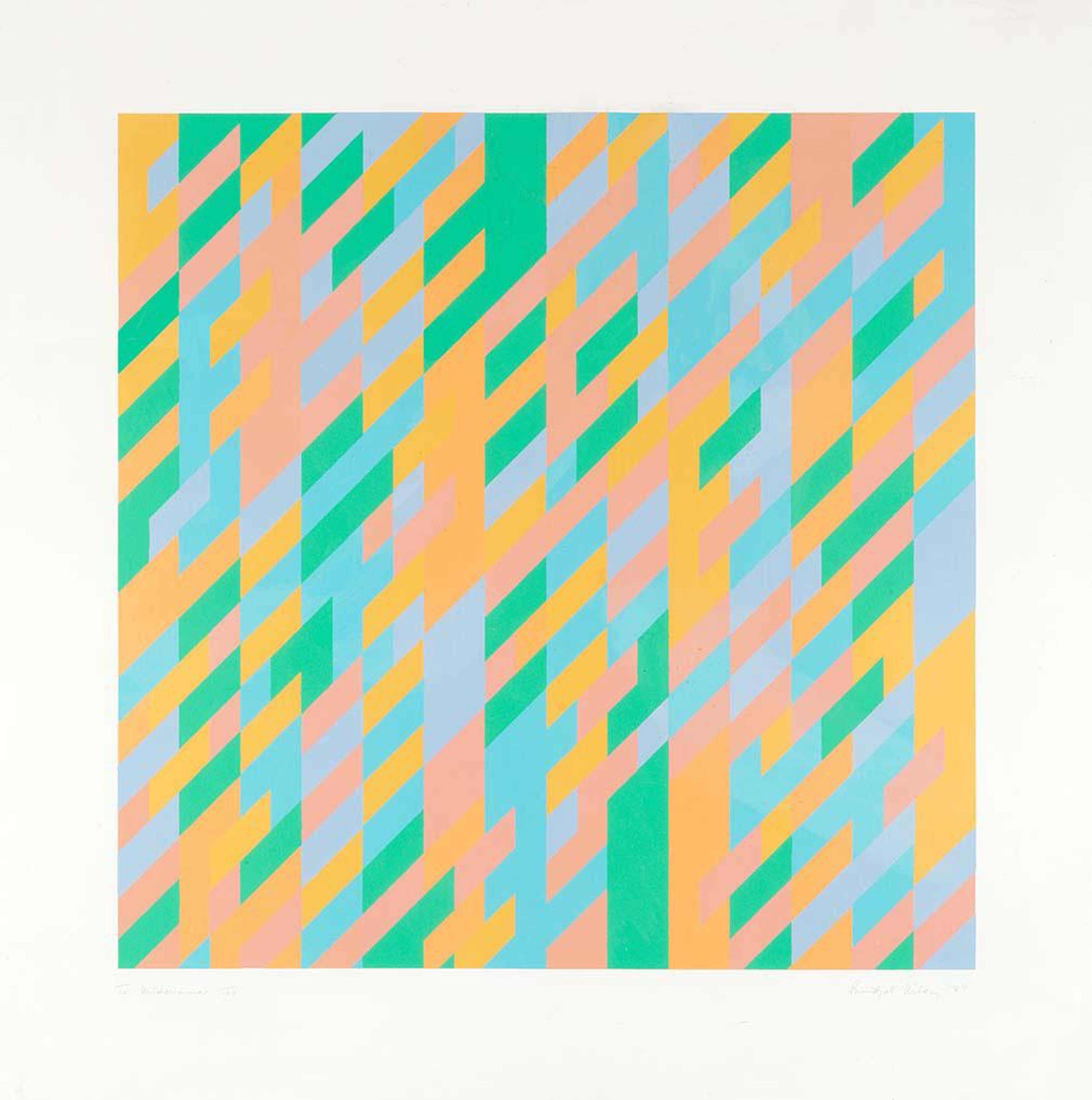 To Midsummer by Bridget Riley