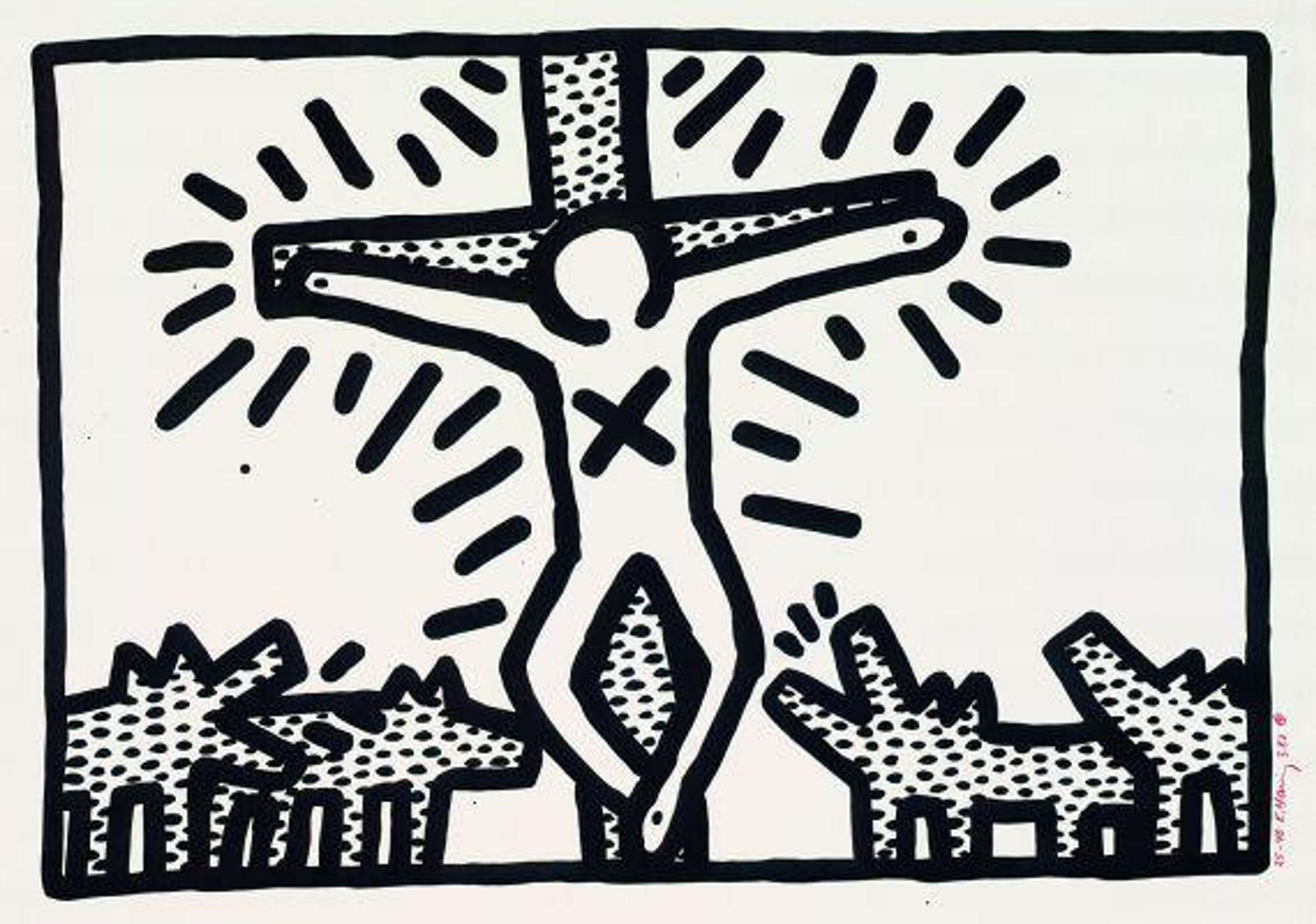 Untitled 1982 by Keith Haring - MyArtBroker