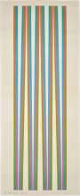 Bridget Riley: Elongated Triangles 5 - Signed Print