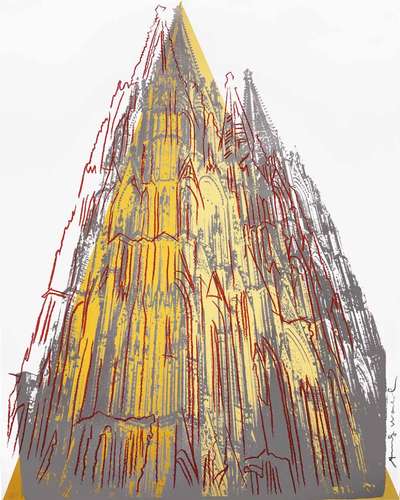 Cologne Cathedral (TP) - Signed Print by Andy Warhol 1985 - MyArtBroker