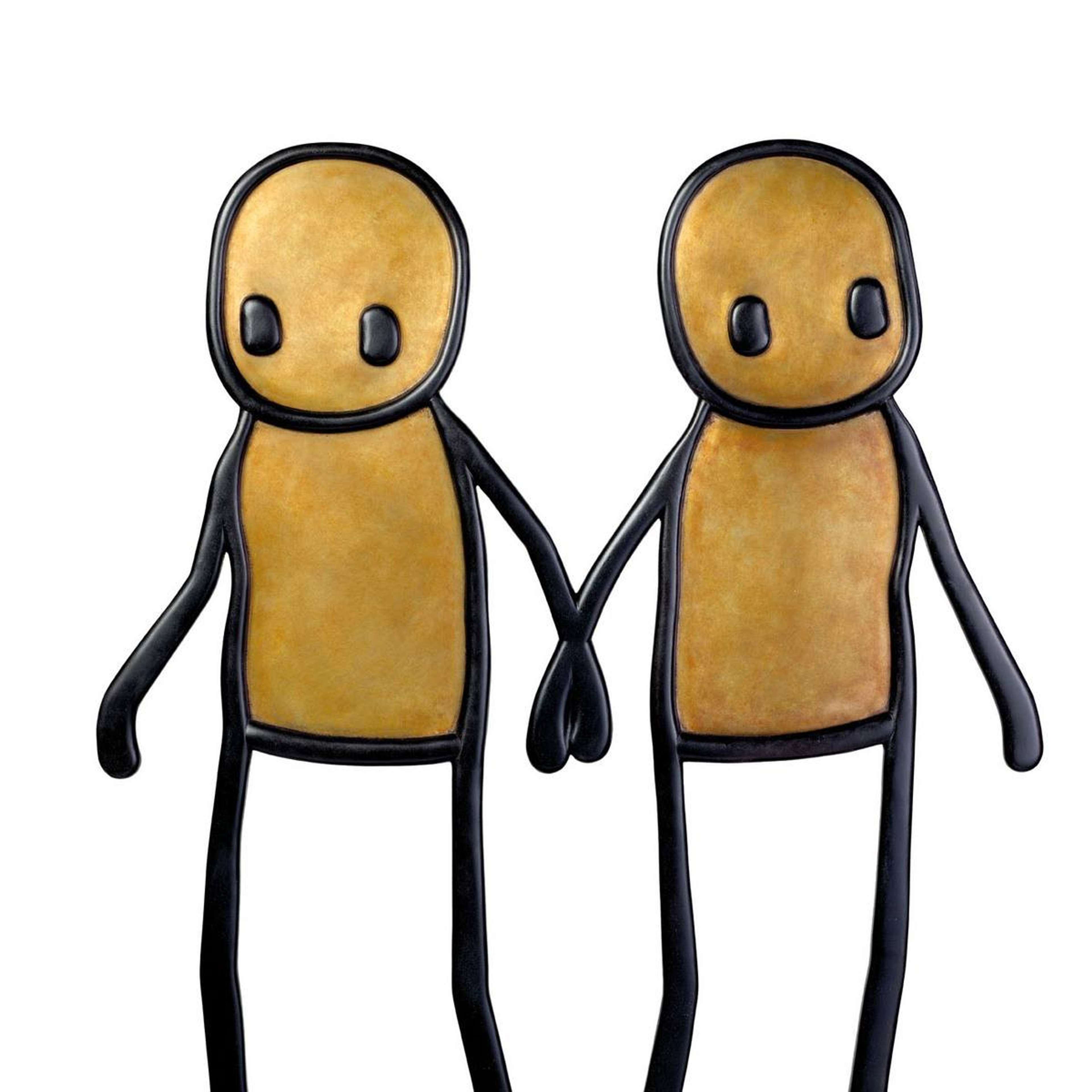 Holding Hands (Maquette) by Stik