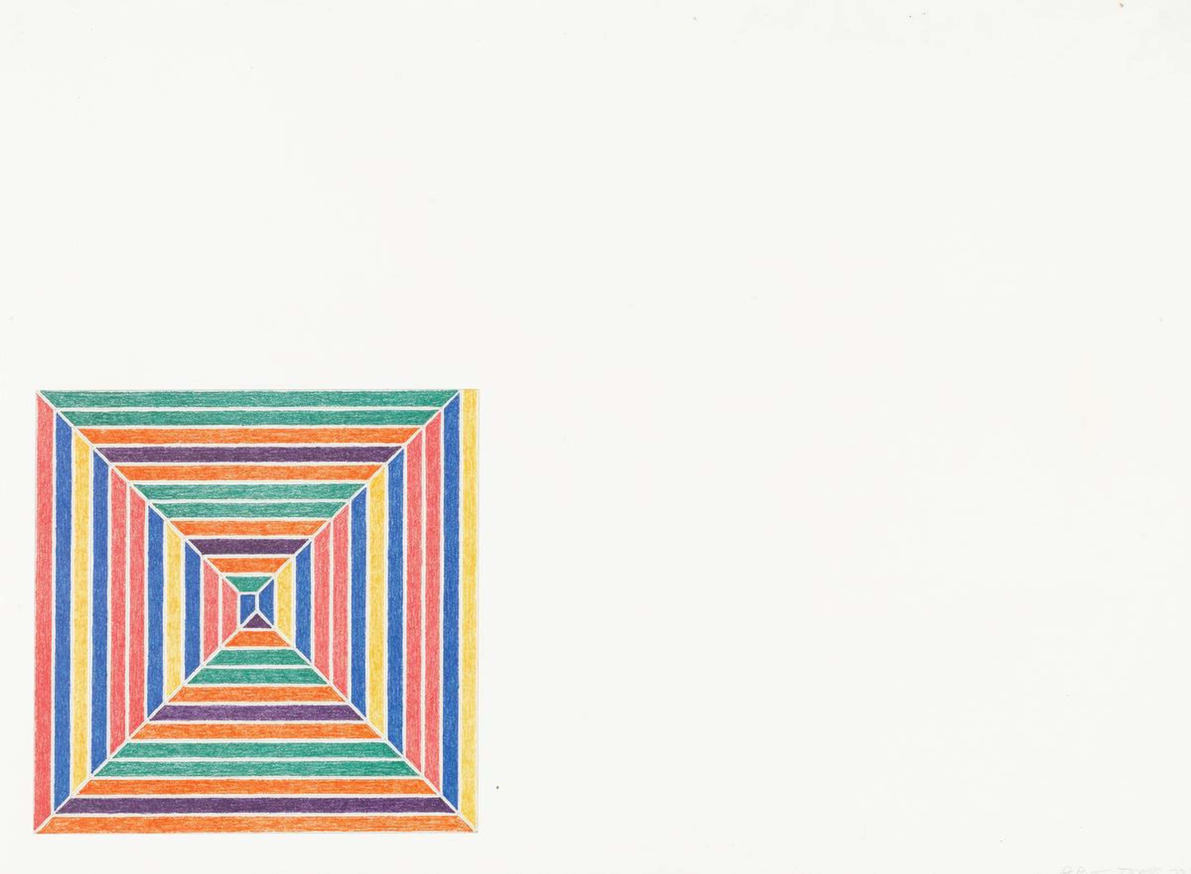 Les Indes Galantes II - Signed Print by Frank Stella 1973 - MyArtBroker