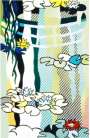 Roy Lichtenstein: Water Lilies With Japanese Bridge - Signed Print