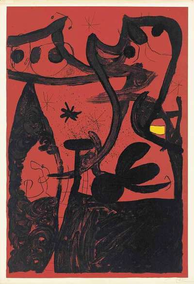 Défilé De Mannequin En Chine - Signed Print by Joan Miró 1969 - MyArtBroker