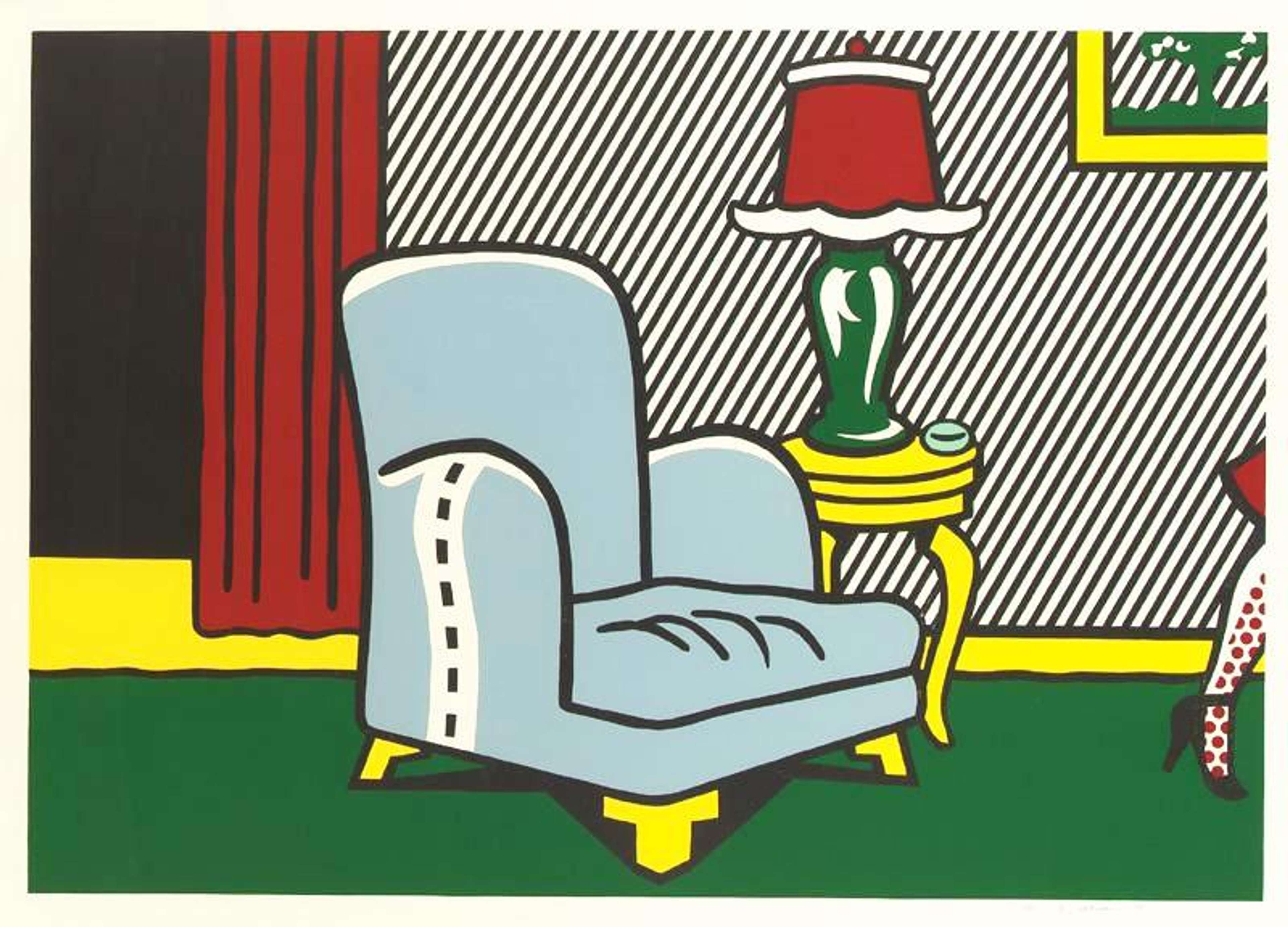 La Sortie - Signed Print by Roy Lichtenstein 1990 - MyArtBroker