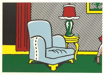 La Sortie - Signed Print by Roy Lichtenstein 1990 - MyArtBroker