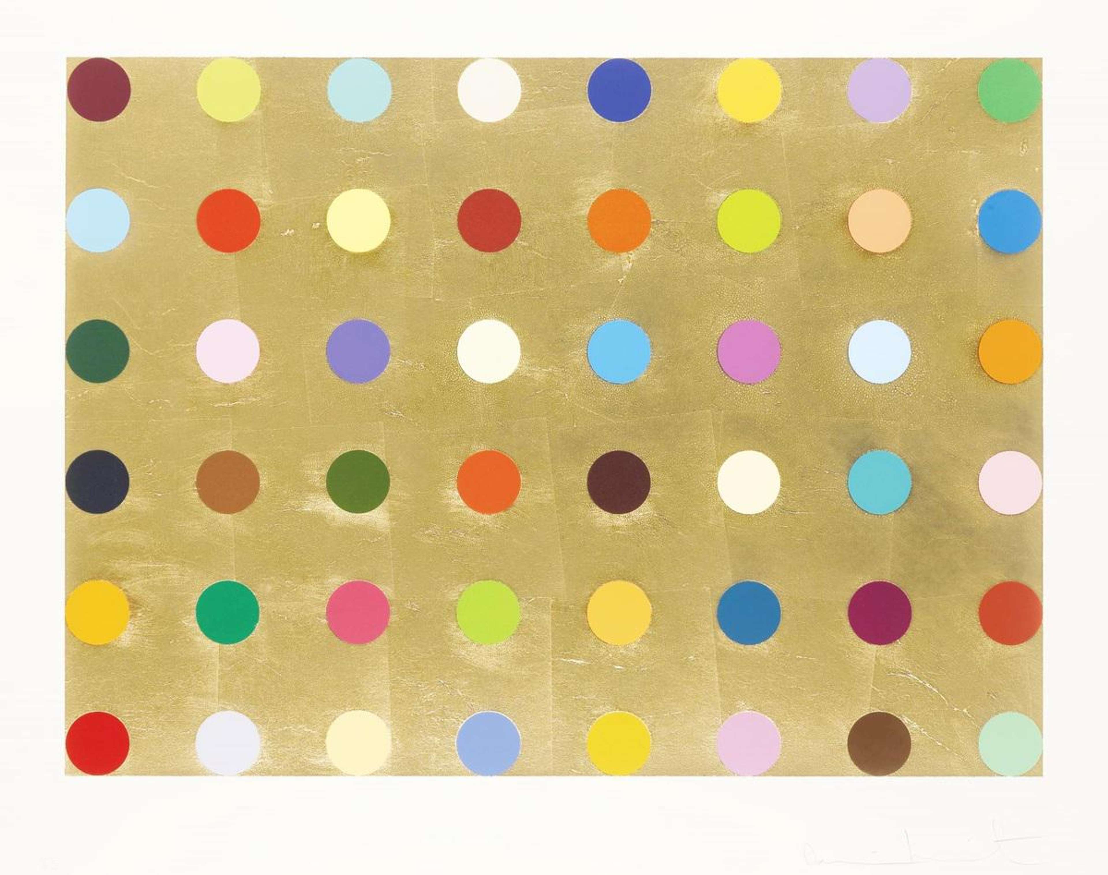 Gold Thioglucose - Signed Print by Damien Hirst 2009 - MyArtBroker