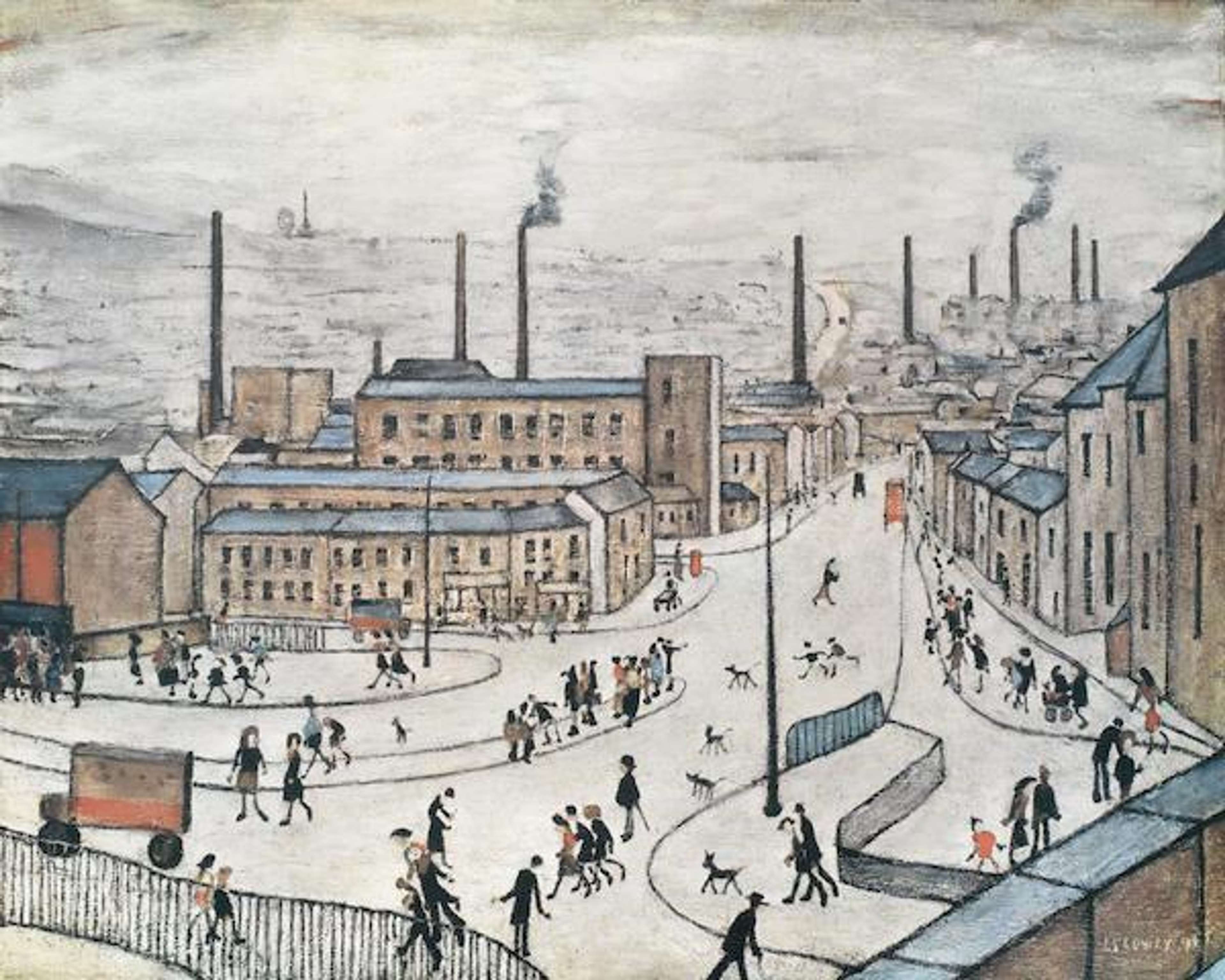 Huddersfield by LS Lowry