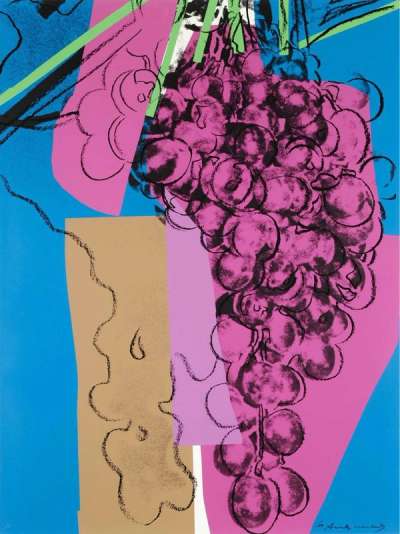 Grapes (F. & S. II.192) - Signed Print by Andy Warhol 1979 - MyArtBroker
