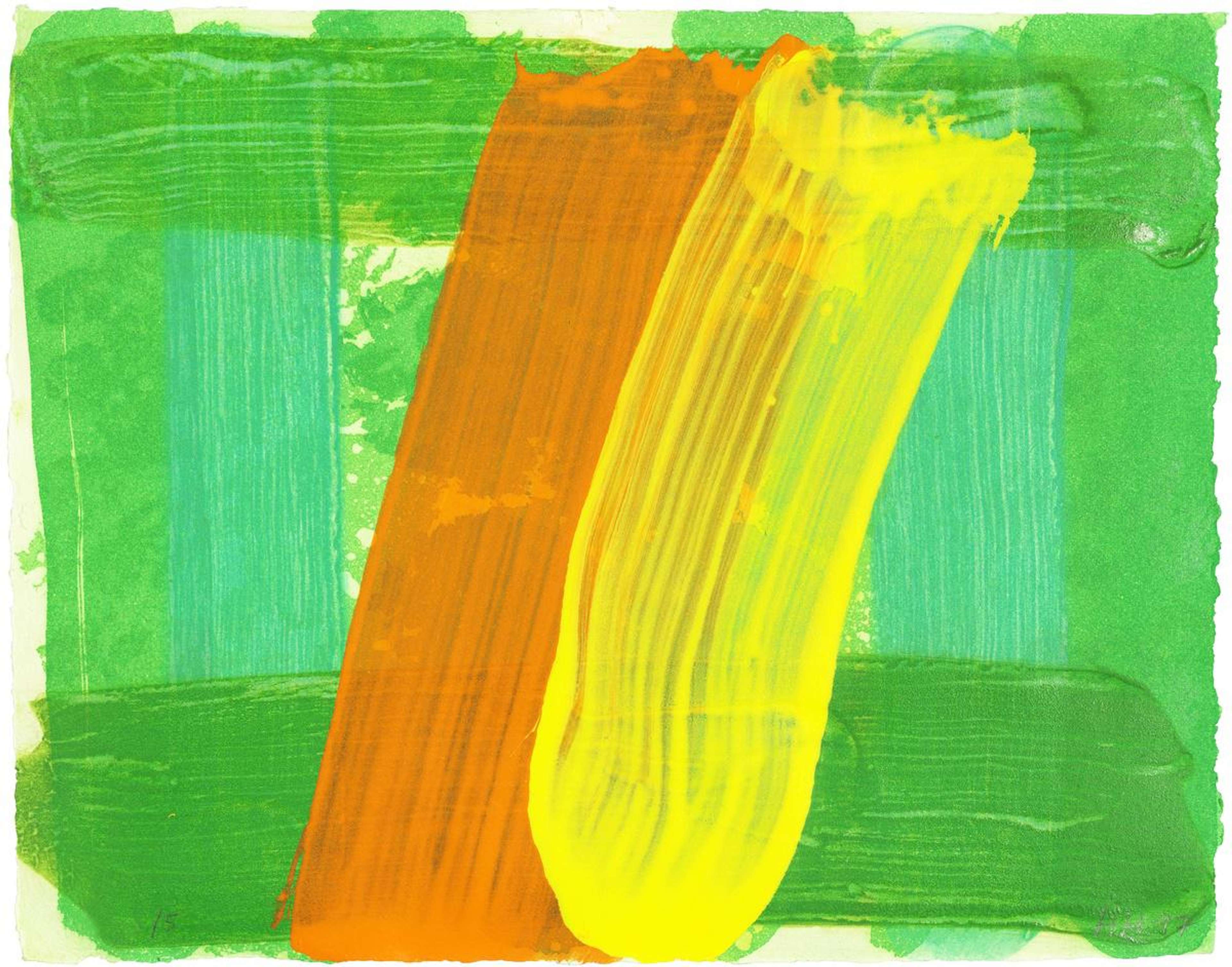 Summer - Signed Print by Howard Hodgkin 1997 - MyArtBroker