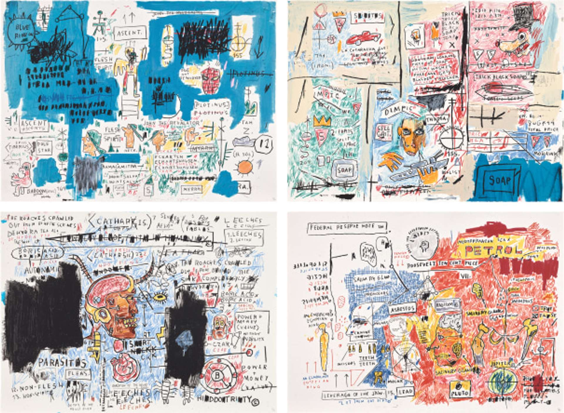 Daros Suite - Signed Print by Jean-Michel Basquiat 2017 - MyArtBroker