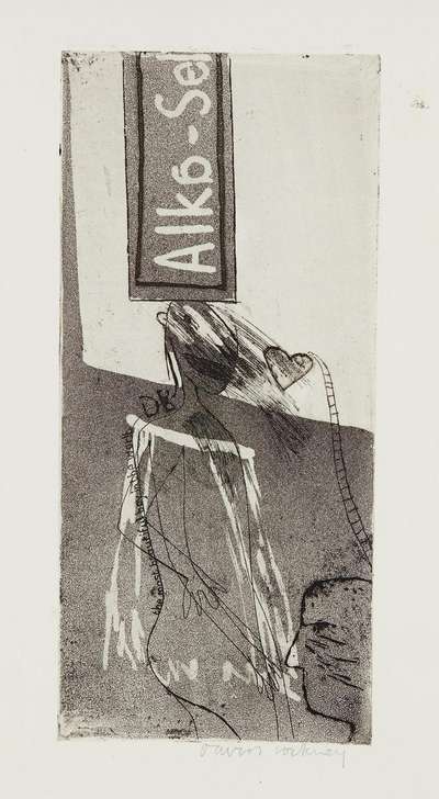 Alka Seltzer - Signed Print by David Hockney 1969 - MyArtBroker