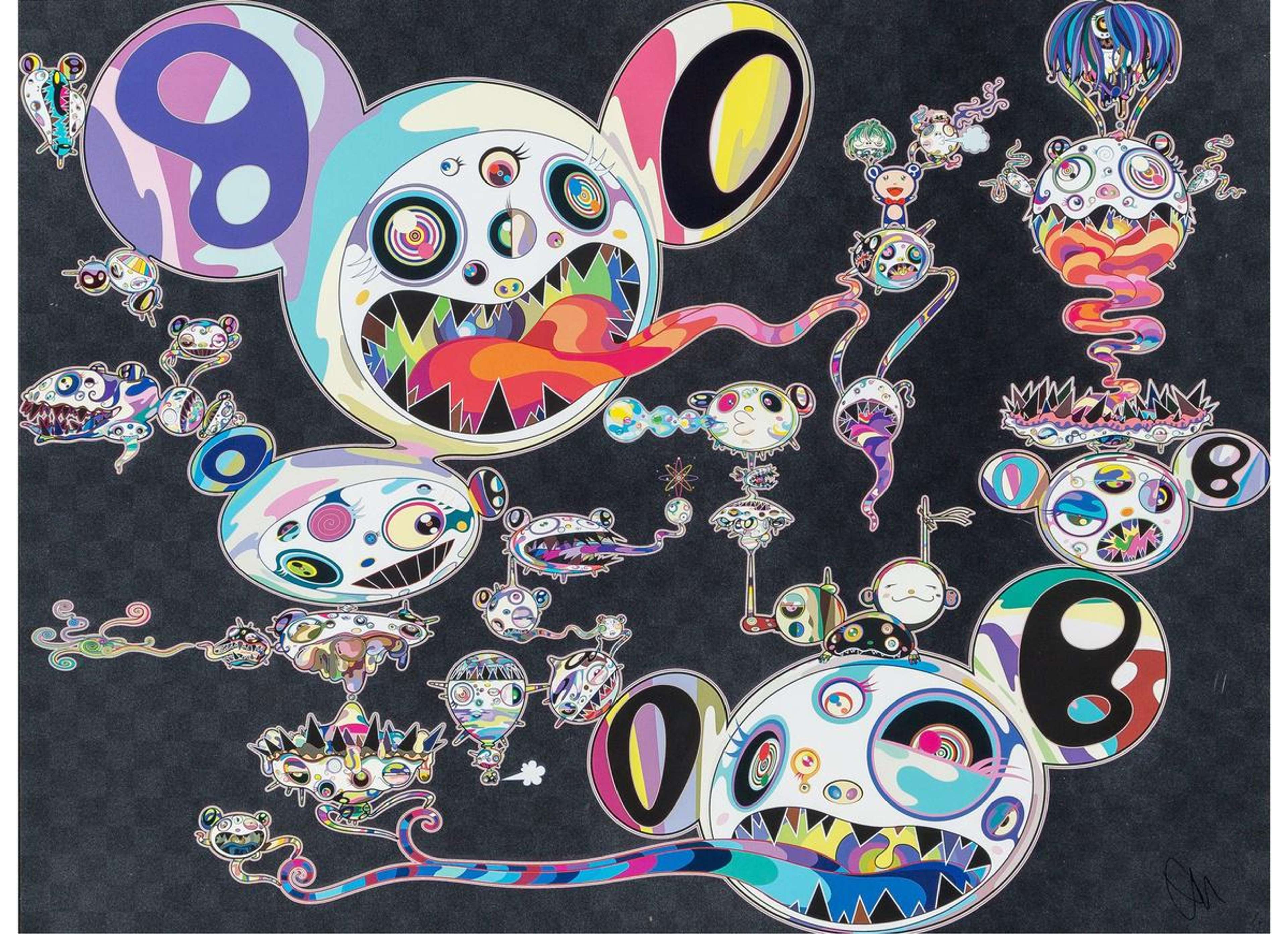 Hands Clasped - Signed Print by Takashi Murakami 2015 - MyArtBroker