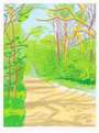 David Hockney: The Arrival Of Spring In Woldgate East Yorkshire 25th April 2011 - Signed Print