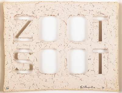 Zoot Soot - Signed Print by Ed Ruscha 2015 - MyArtBroker