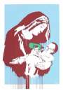 Banksy: Toxic Mary (AP blue) - Signed Print