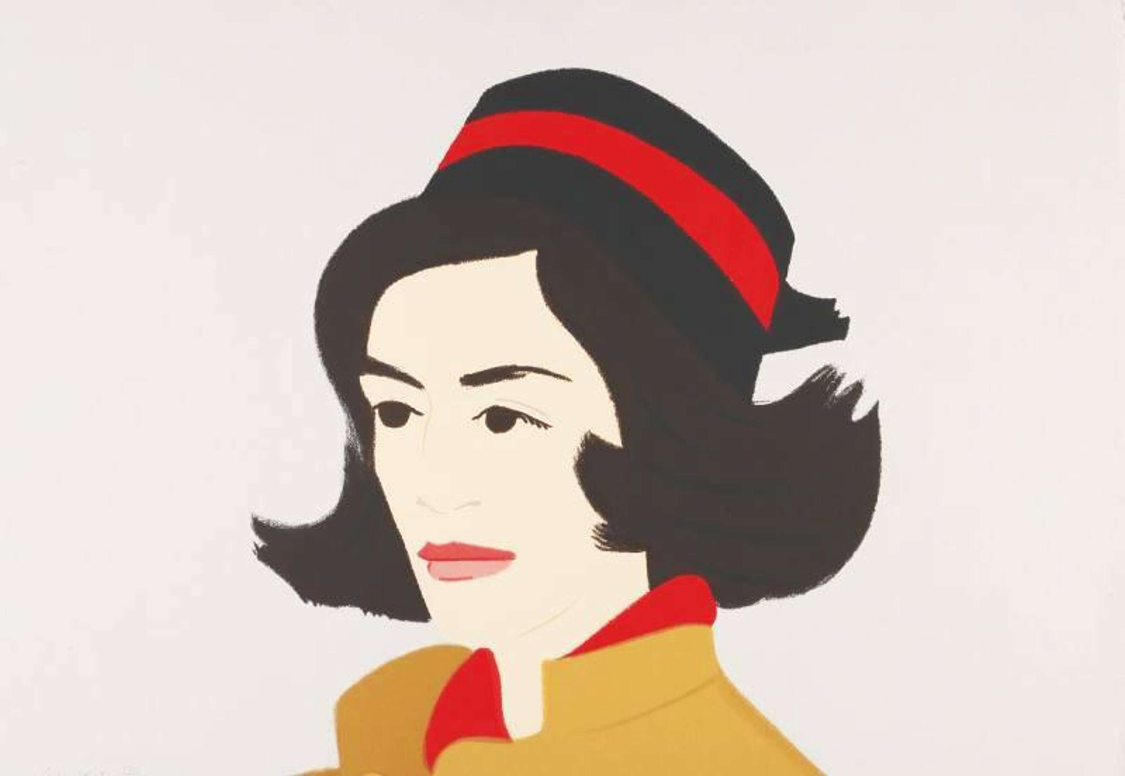 Ada In Hat - Signed Print by Alex Katz 1990 - MyArtBroker