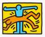 Keith Haring: Pop Shop VI, Plate III - Unsigned Print