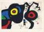 Joan Miró: Les Deux Amis - Signed Print