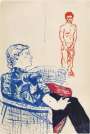 David Hockney: Joe With David Harte - Signed Print