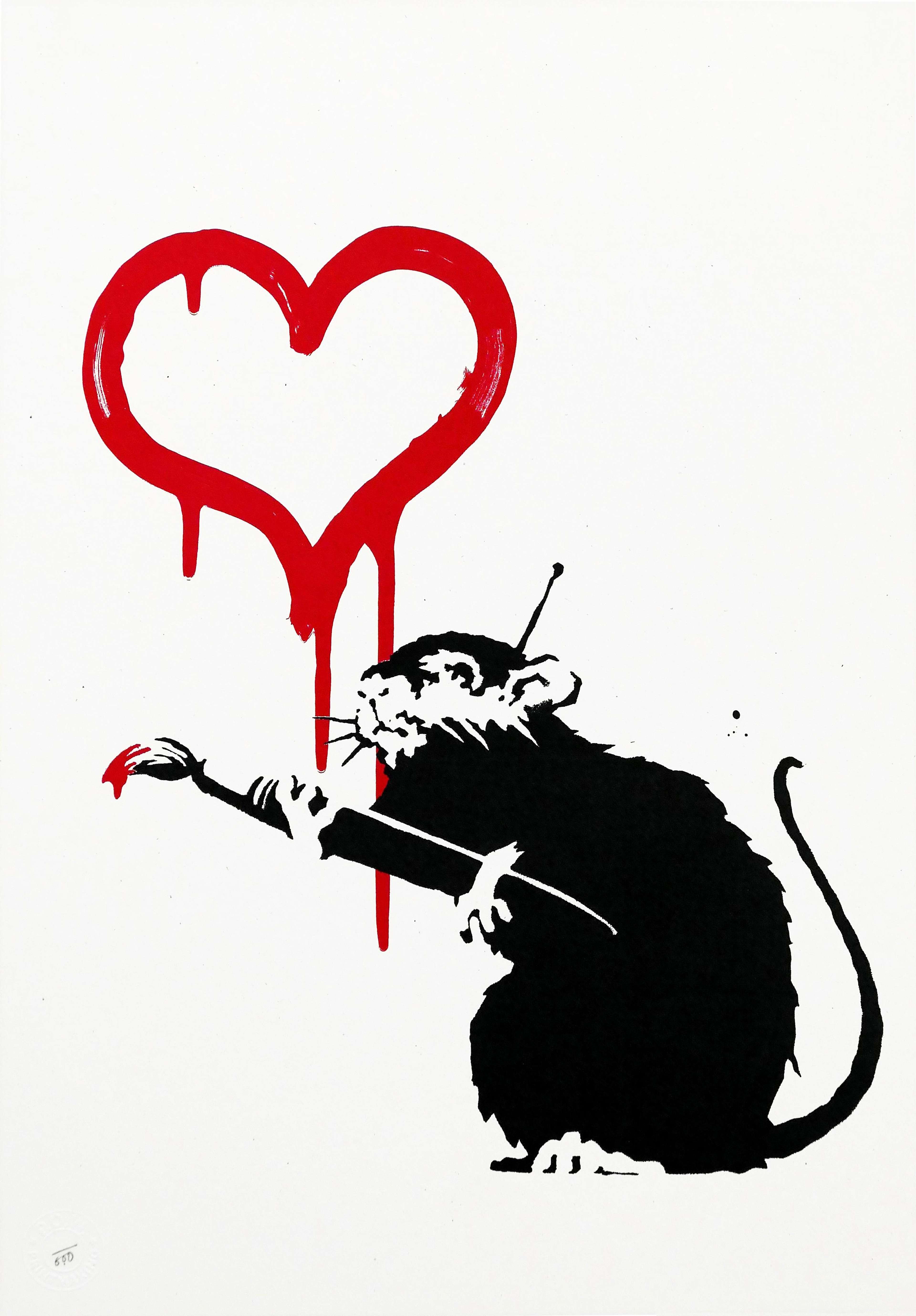 Love Rat by Banksy