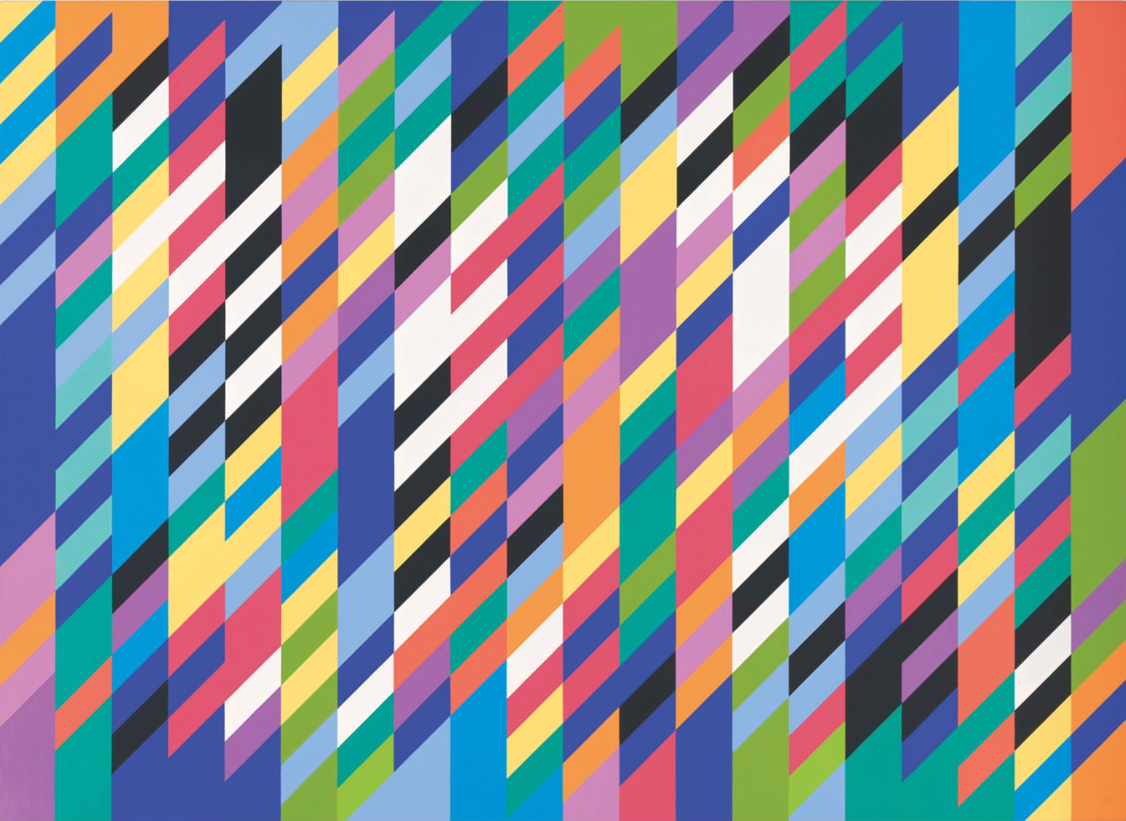 Gaillard by Bridget Riley