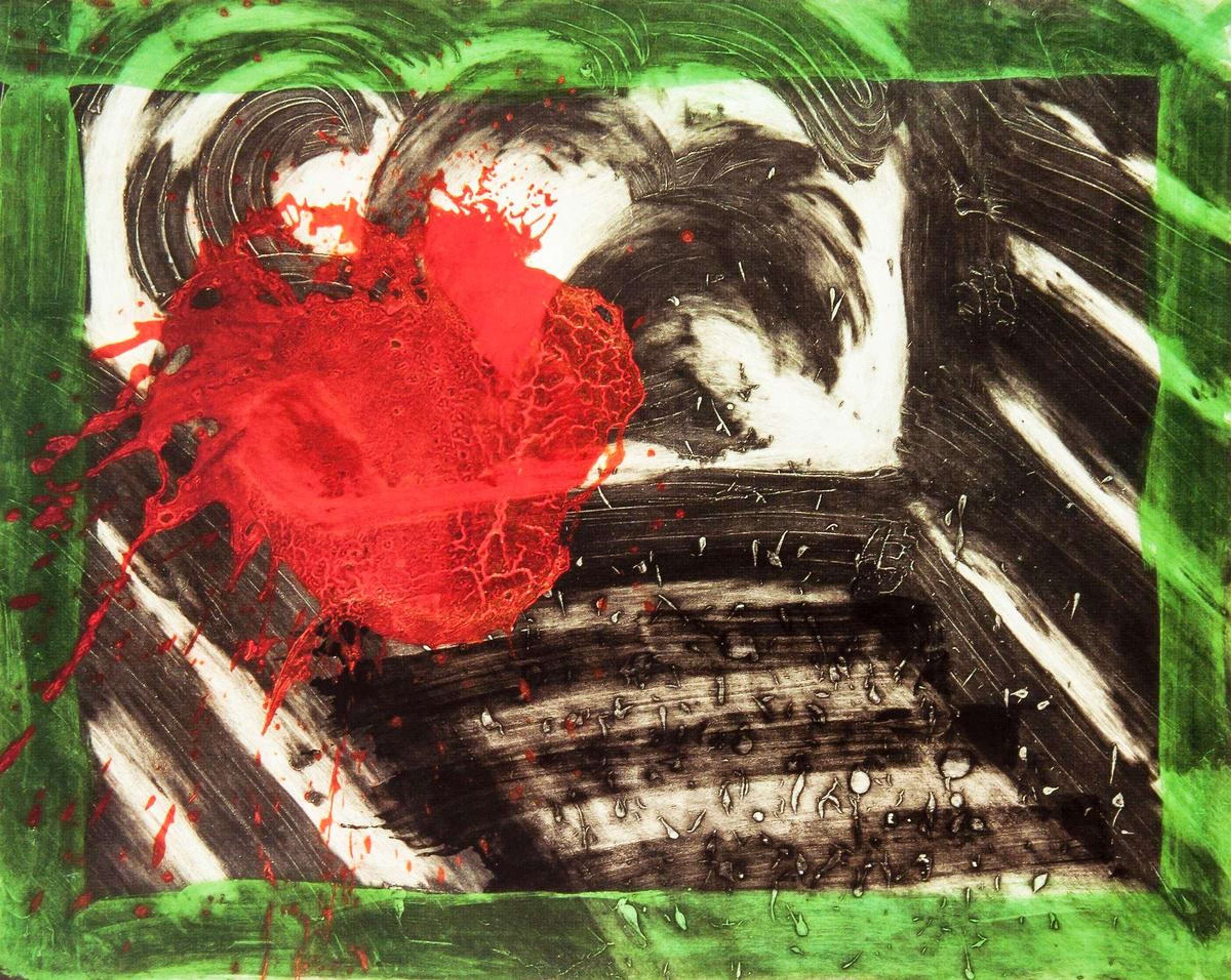 In An Empty Room - Signed Print by Howard Hodgkin 1991 - MyArtBroker