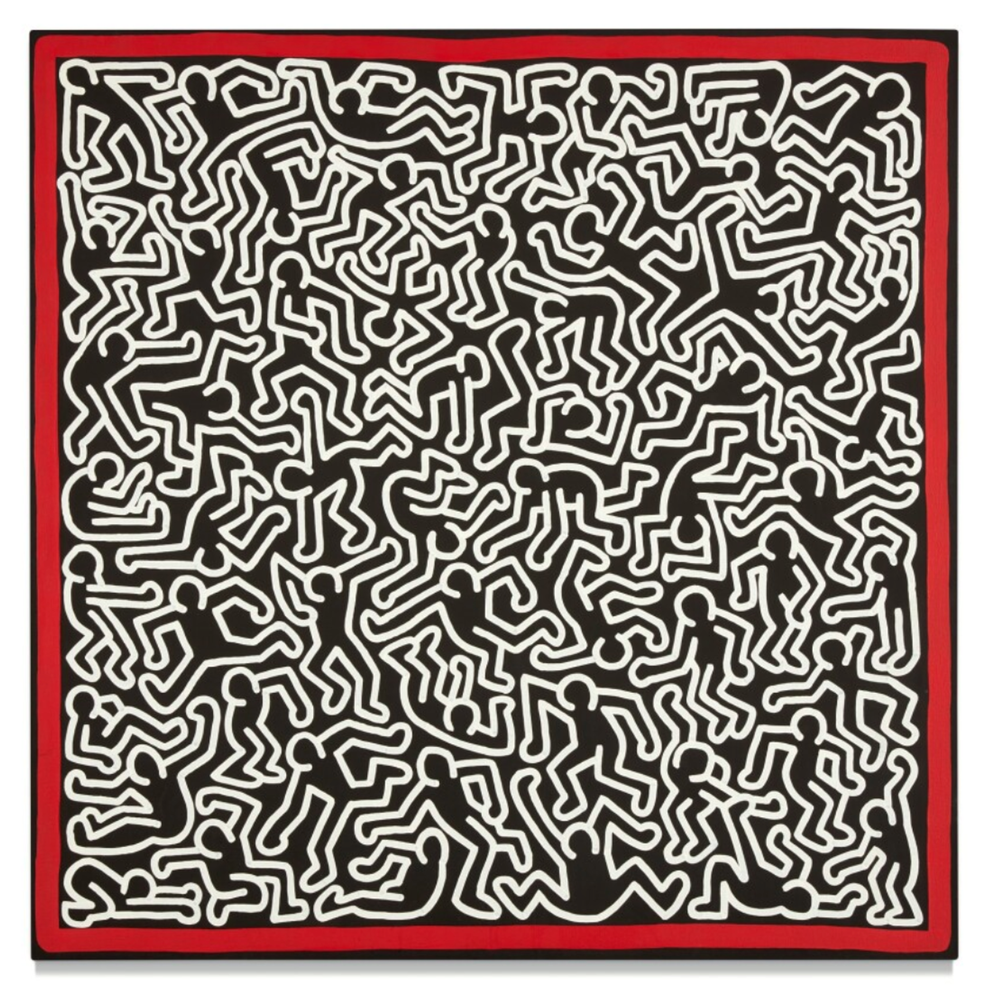 Untitled (1986) by Keith Haring
