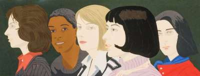 Five Women - Signed Print by Alex Katz 1977 - MyArtBroker