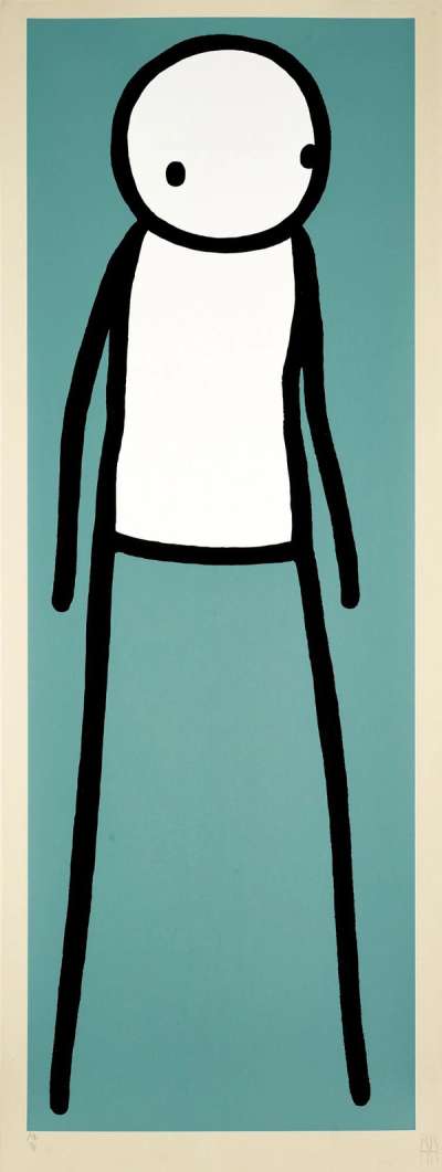 Walk (AP) - Signed Print by Stik 2012 - MyArtBroker