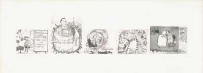 Gretchen And The Snurl - Signed Print by David Hockney 1961 - MyArtBroker