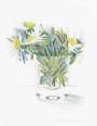 David Hockney: Marguerites - Signed Print