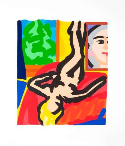 Nude With Picasso - Signed Print by Tom Wesselmann 2000 - MyArtBroker