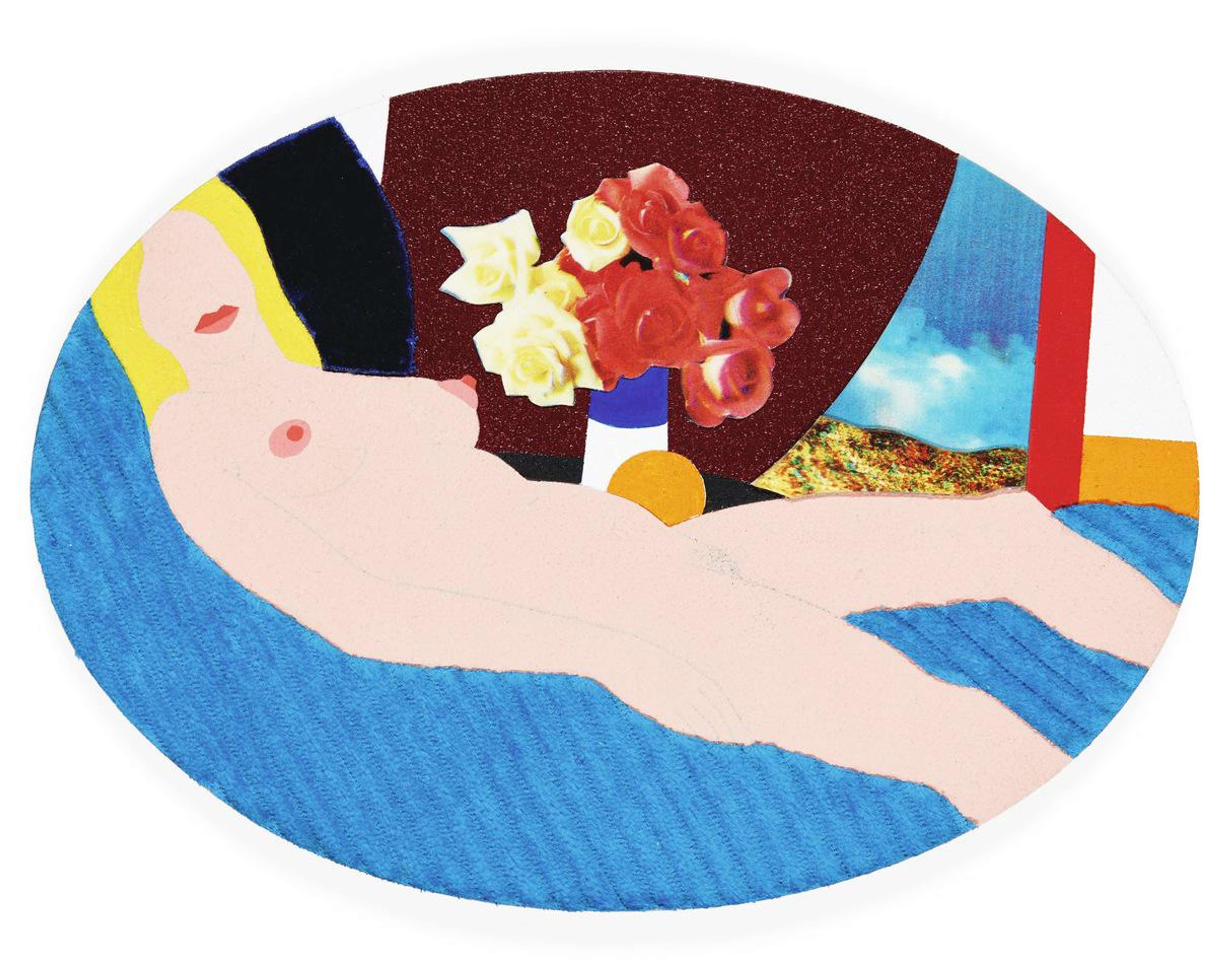 Nude Collage - Signed Mixed Media by Tom Wesselmann 1970 - MyArtBroker