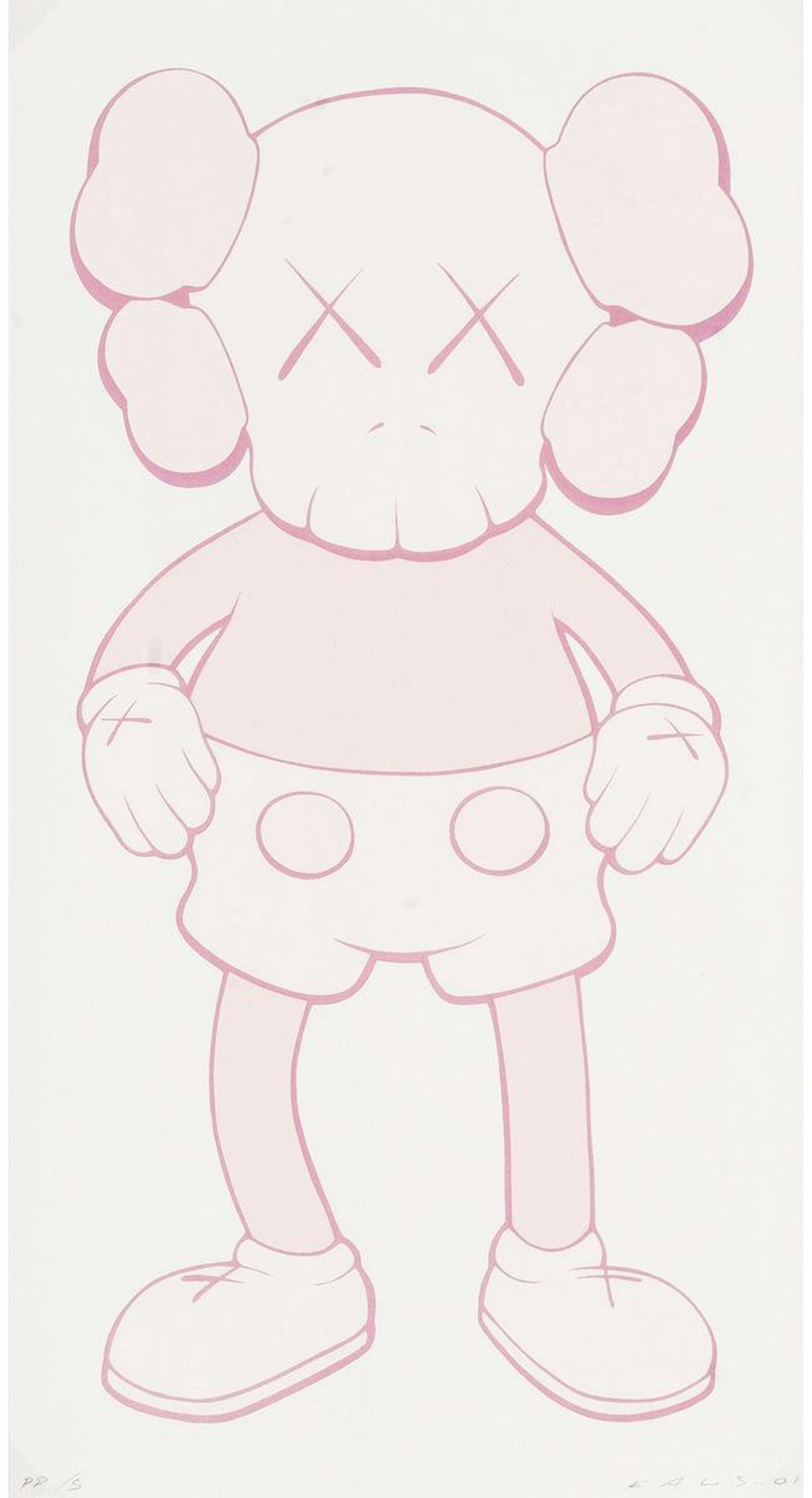 Companion (pink) - Signed Print by KAWS 2001 - MyArtBroker